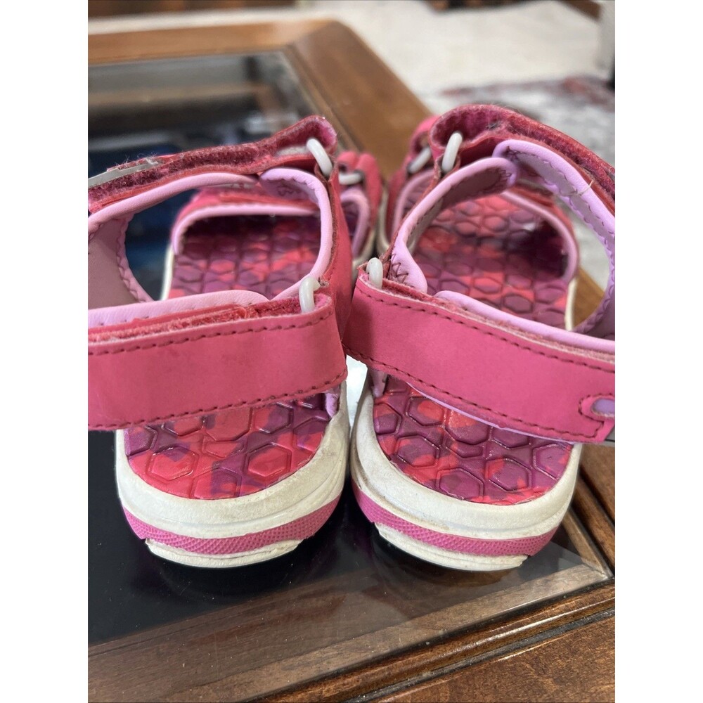 Youth/Girls Eddie Bauer Cascadia Hot Pink Adjustable Straps Sandals Size 13M - Picture 5 of 8